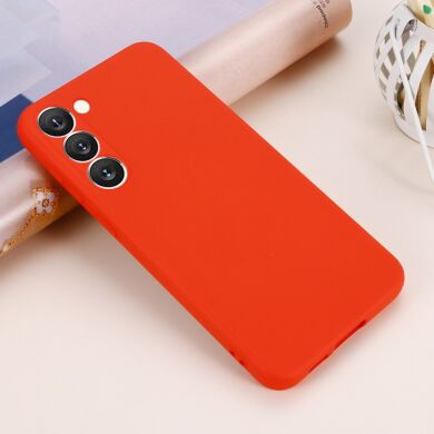 Защитный чехол Deexe Silicone Case для Samsung Galaxy S23 Plus - Red