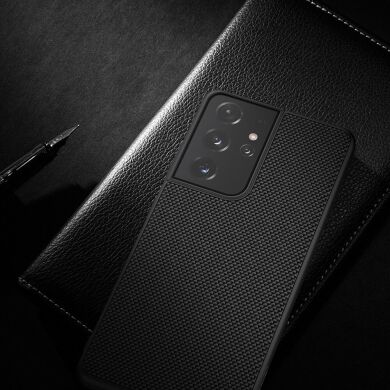 Защитный чехол NILLKIN Textured Hybrid для Samsung Galaxy S21 Ultra - Black
