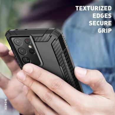 Защитный чехол Clayco Xenon by Supcase для Samsung Galaxy S21 Ultra (G998) - Black