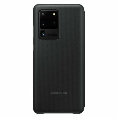 Чехол-книжка LED View Cover для Samsung Galaxy S20 Ultra (G988) EF-NG988PBEGRU - Black