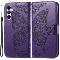 Чохол UniCase Butterfly Pattern для Samsung Galaxy A05s (A057) - Dark Purple