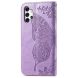 Чехол UniCase Butterfly Pattern для Samsung Galaxy A73 (A736) - Light Purple. Фото 3 из 10