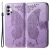 Чехол UniCase Butterfly Pattern для Samsung Galaxy A73 (A736) - Light Purple