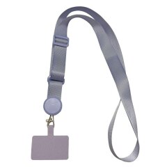 Ремешок для смартфона Deexe Neck Wrap - Purple