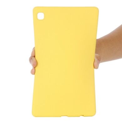 Защитный чехол Deexe Silicone Shell для Samsung Galaxy Tab A7 Lite (T220/T225) - Yellow
