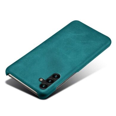 Защитный чехол Deexe Leather Back Cover для Samsung Galaxy A54 (A546) - Green