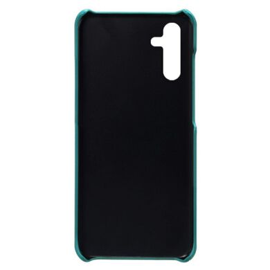 Защитный чехол Deexe Leather Back Cover для Samsung Galaxy A54 (A546) - Green