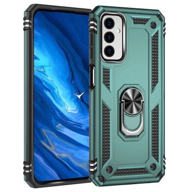 Защитный чехол Deexe Armor Case для Samsung Galaxy M23 (M236) - Blackish Green