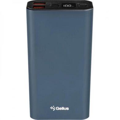 Зовнішній акумулятор Gelius Pro Edge 3 PD GP-PB20-210 (20000mAh) - Dark Blue