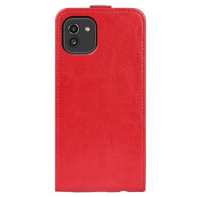 Чехол Deexe Flip Case для Samsung Galaxy A03 (A035) - Red