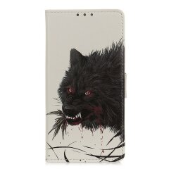 Чехол Deexe Life Style Wallet для Samsung Galaxy A10s (A107) - Black Wolf