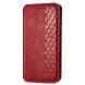Чехол Deexe Rhombus Wallet для Samsung Galaxy A13 5G (A136) / A04s (A047) - Red. Фото 2 из 15