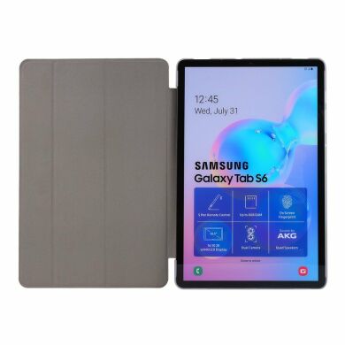 Чехол Deexe Silk Texture для Samsung Galaxy Tab S6 10.5 (T860/865) - Gold