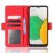 Чехол Deexe Wallet Stand для Samsung Galaxy A03 Core (A032) - Red. Фото 5 из 9