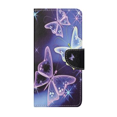 Чехол-книжка Deexe Color Wallet для Samsung Galaxy A32 (А325) - Butterfly