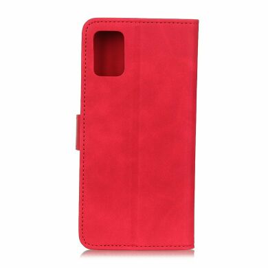 Чехол-книжка KHAZNEH Retro Wallet для Samsung Galaxy S20 FE (G780) - Red