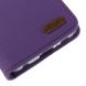 Чехол-книжка ROAR KOREA Cloth Texture для Samsung Galaxy S6 (G920) - Violet. Фото 9 из 12