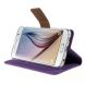 Чехол-книжка ROAR KOREA Cloth Texture для Samsung Galaxy S6 (G920) - Violet. Фото 4 из 12