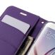 Чехол-книжка ROAR KOREA Cloth Texture для Samsung Galaxy S6 (G920) - Violet. Фото 8 из 12