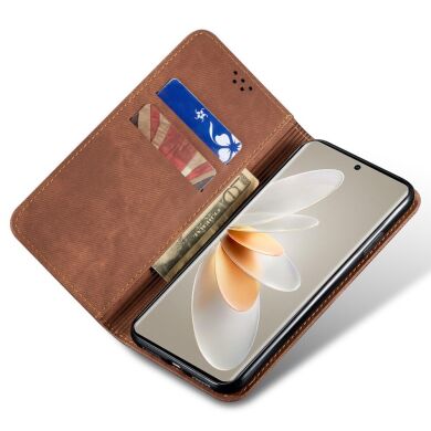 Чехол-книжка UniCase Jeans Wallet для Samsung Galaxy A34 (A346) - Coffee