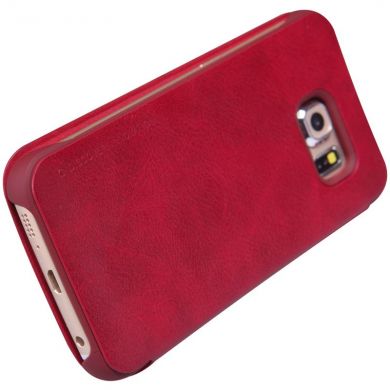 Чехол NILLKIN Qin Series для Samsung Galaxy S6 edge (G925) - Red