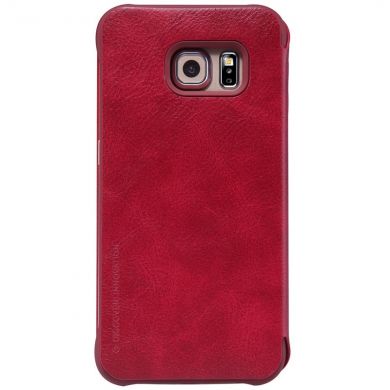 Чехол NILLKIN Qin Series для Samsung Galaxy S6 edge (G925) - Red