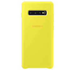 Чехол Silicone Cover для Samsung Galaxy S10 Plus (G975) EF-PG975TYEGRU - Yellow