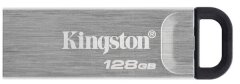 Флеш-накопичувач Kingston DT Kyson 128GB USB 3.2 (DTKN/128GB) - Silver / Black