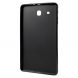 Силиконовая накладка Deexe X-Shaped для Samsung Galaxy Tab E 9.6 (T560/561) - Black. Фото 3 из 6