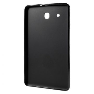 Силиконовая накладка Deexe X-Shaped для Samsung Galaxy Tab E 9.6 (T560/561) - Black