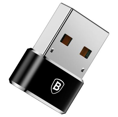 Адаптер Baseus USB to Type-C (CAAOTG-01) - Black