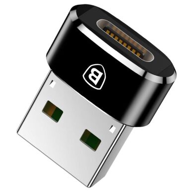 Адаптер Baseus USB to Type-C (CAAOTG-01) - Black