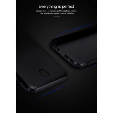 Пластиковый чехол LENUO Silky Touch для Samsung Galaxy J5 2017 (J530) - Black