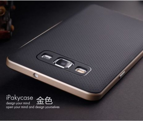 Защитный чехол IPAKY Hybrid для Samsung Galaxy A3 (A300) - Gold