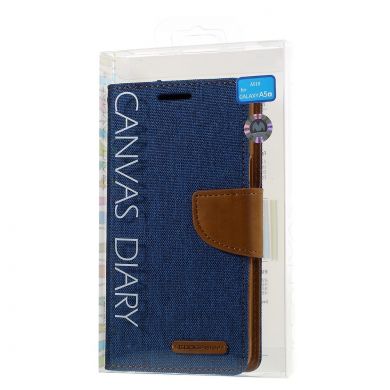 Чехол-книжка MERCURY Canvas Diary для Samsung Galaxy A5 2016 (A510) - Blue