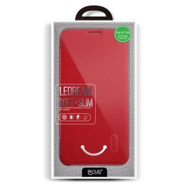 Чехол LENUO LeDream для Samsung Galaxy A7 (2016) - Red
