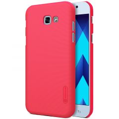 Пластиковый чехол NIILKIN Frosted Shield для Samsung Galaxy A7 2017 (A720) + пленка - Red
