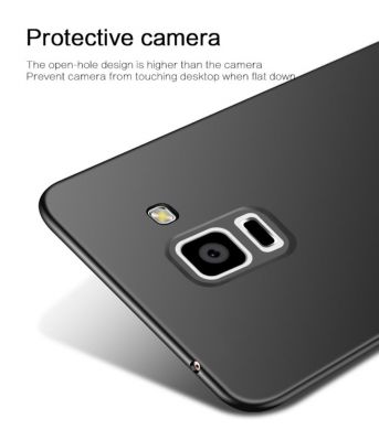 Пластиковый чехол MOFI Slim Shield для Samsung Galaxy A8+ 2018 (A730) - Black