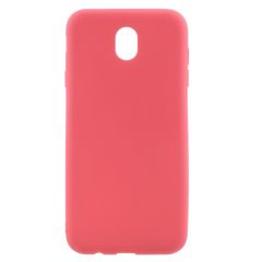 Силиконовый (TPU) чехол Deexe Soft Case для Samsung Galaxy J7 2017 (J730) - Red