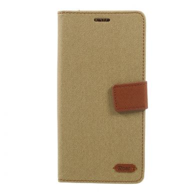 Чехол-книжка ROAR KOREA Cloth Texture для Samsung Galaxy Note 8 (N950) - Khaki