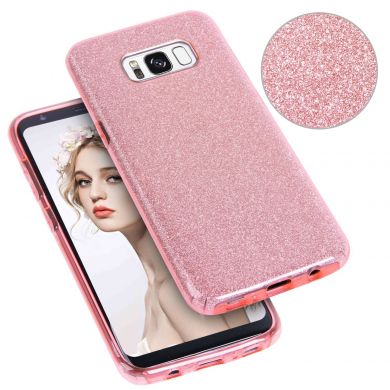 Силиконовый (TPU) чехол UniCase Glitter Cover для Samsung Galaxy S8 (G950) - Pink