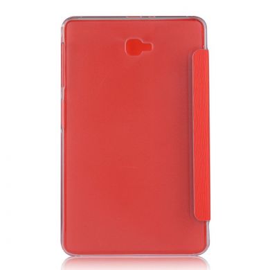 Чехол Deexe Toothpick Texture для Samsung Galaxy Tab A 10.1 (T580/T585) - Red