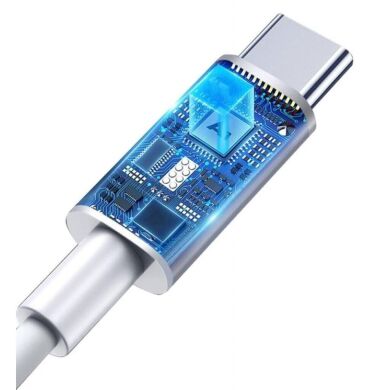 Сетевое зарядное устройство T-Phox PD (18W) Charger + кабель Type-C to Type-C (60W, 1m) — White