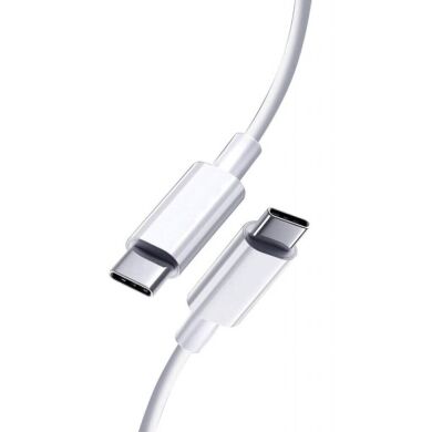 Сетевое зарядное устройство T-Phox PD (18W) Charger + кабель Type-C to Type-C (60W, 1m) — White