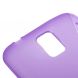 Силиконовая накладка Deexe S Line для Samsung S5 mini (G800) - Violet. Фото 4 из 5