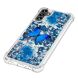 Силиконовый (TPU) чехол Deexe Fashion Glitter для Samsung Galaxy A13 5G (A136) / A04s (A047) - Blue Butterfly. Фото 4 из 7