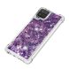 Силиконовый (TPU) чехол Deexe Liquid Glitter для Samsung Galaxy A12 (A125) / A12 Nacho (A127) / M12 (M127) - Purple. Фото 4 из 7