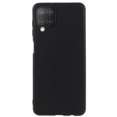 Силиконовый (TPU) чехол Deexe Matte Case для Samsung Galaxy M12 (M125) - Black