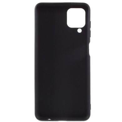 Силиконовый (TPU) чехол Deexe Matte Case для Samsung Galaxy M12 (M125) - Black