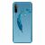 Силиконовый (TPU) чехол Deexe Pretty Glossy для Samsung Galaxy A11 (A115) / Galaxy M11 (M115) - Blue Feather